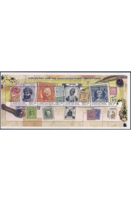 INDIA MINIATURE SHEET 2010 INDIAN POSTAGE STAMPS PRINCELY STATES