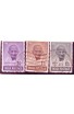 INDIA 1948- Mahatma Gandhi Mourning Issue- Set of 3, Used-S.G. NO. 305-307