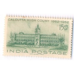 INDIA 1962 Calcutta Kolkatta High Court Buildings Heritage Architecture MNH