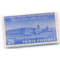 . India 1954 Fourth World Forestry Congress MNH