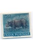 India 1962 RHINO 15 np MNH