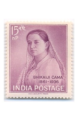 PHILA366 INDIA 1962 SINGLE MINT STAMP OF MADAM BHIKAIJI CAMA MNH