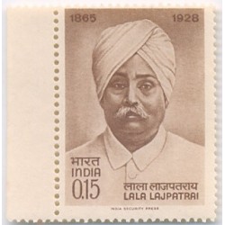 PHILA412 INDIA 1965 SINGLE MINT STAMP OF LALA LAJPAT RAI MNH