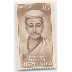 PHILA423 INDIA 1965 SINGLE MINT STAMP OF VIDYAPATI THAKUR MNH