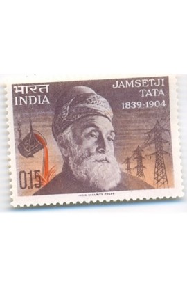 PHILA411 INDIA 1965 SINGLE MINT STAMP OF JAMSETJI NUSSERWANJI TATA MNH