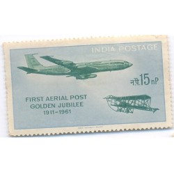 India 1961 Golden Jubilee of First Aerial Post Aeroplanes Phila-351 MNH