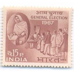INDIA 1967 GENERAL ELECTION MNH