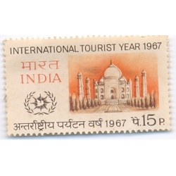 India 1967 Taj Mahal International Tourist Year Phila-443 MNH