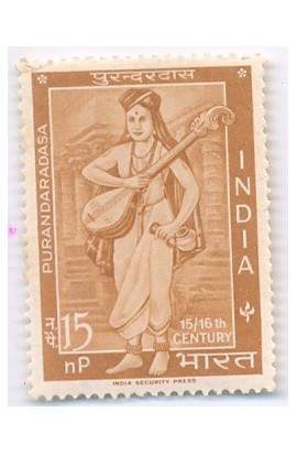 INDIA 1964 DEATH ANNIV. PURANDARADASA MNH