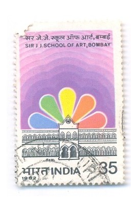 INDIA 1982 SIR J.J. SCHOOL OF ART used