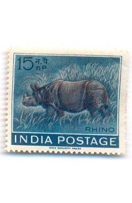 India 1962 RHINO 15 np MNH