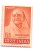 PHILA401 INDIA 1964 SINGLE MINT STAMP OF KASTURBA GANDHI MNH