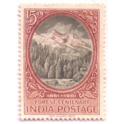 India 1961 FOREST CENTENARY 15 np Mint