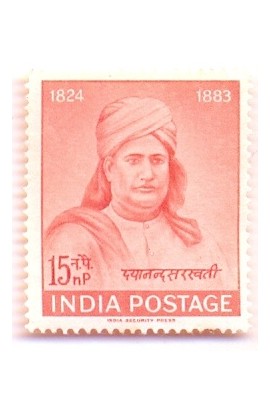 PHILA368 INDIA 1962 SINGLE MINT STAMP OF SWAMI DAYANAND SARASWATI MNH