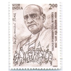 PHILA1588 INDIA 1997 SARDAR VALLABHBHAI PATEL MNH