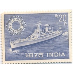 India 1968 Ship I.N.S. Nilgiri Phila-475 MNH