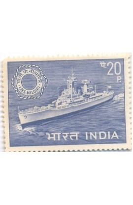 India 1968 Ship I.N.S. Nilgiri Phila-475 MNH
