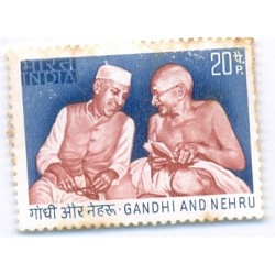 India 1973 Gandhi and Nehru MNH