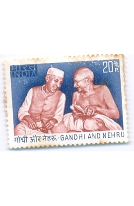 India 1973 Gandhi and Nehru MNH