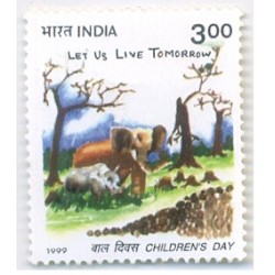 PHILA1719 INDIA 1999 NATIONAL CHILDREN DAY MNH