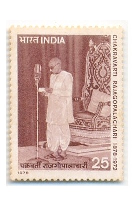 PHILA778 INDIA 1978 CHAKRAVARTI RAJAGOPALACHARI MNH