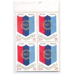 India 1973 National Cadet Corps (NCC) Block of 4 MNH Phila 597