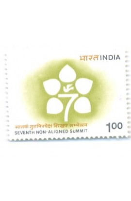 PHILA923 INDIA 1983 NON ALIGNED SUMMIT CONFERENCE 1r MNH