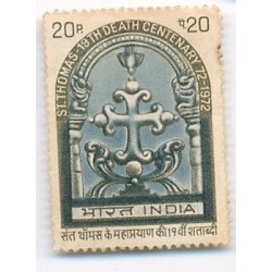 India 1973 St, Thomas 19th Death Cen 20P MNH