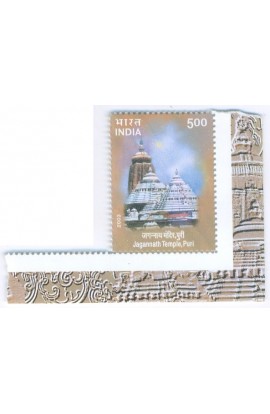 INDIA 2003 TEMPLE ARCHITECTURE 4v MNH