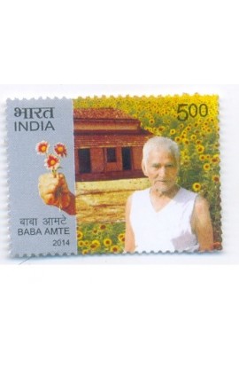 India 2014 Baba Amte Social Reformer 1v MNH