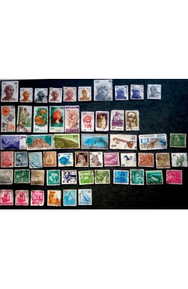 Mix Definitive Series used stamps set